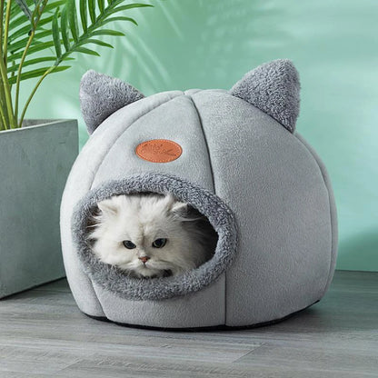 New Deep Sleep Comfort In Winter Cat Bed.