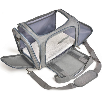 Airline-Approved Soft-Sided Pet Carrier Backpack for Small Dogs & Cats
