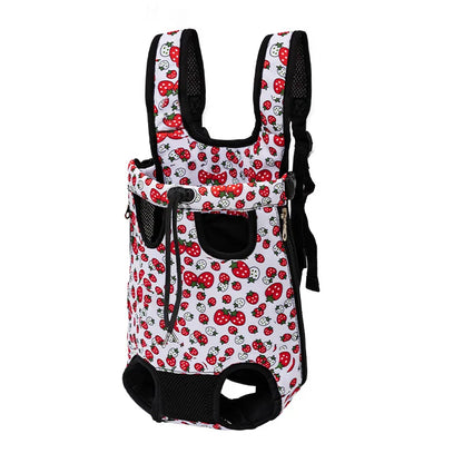 Camouflage Breathable Outdoor Dog Carrier Backpack – Travel & Vehicle Pet Transport Bag