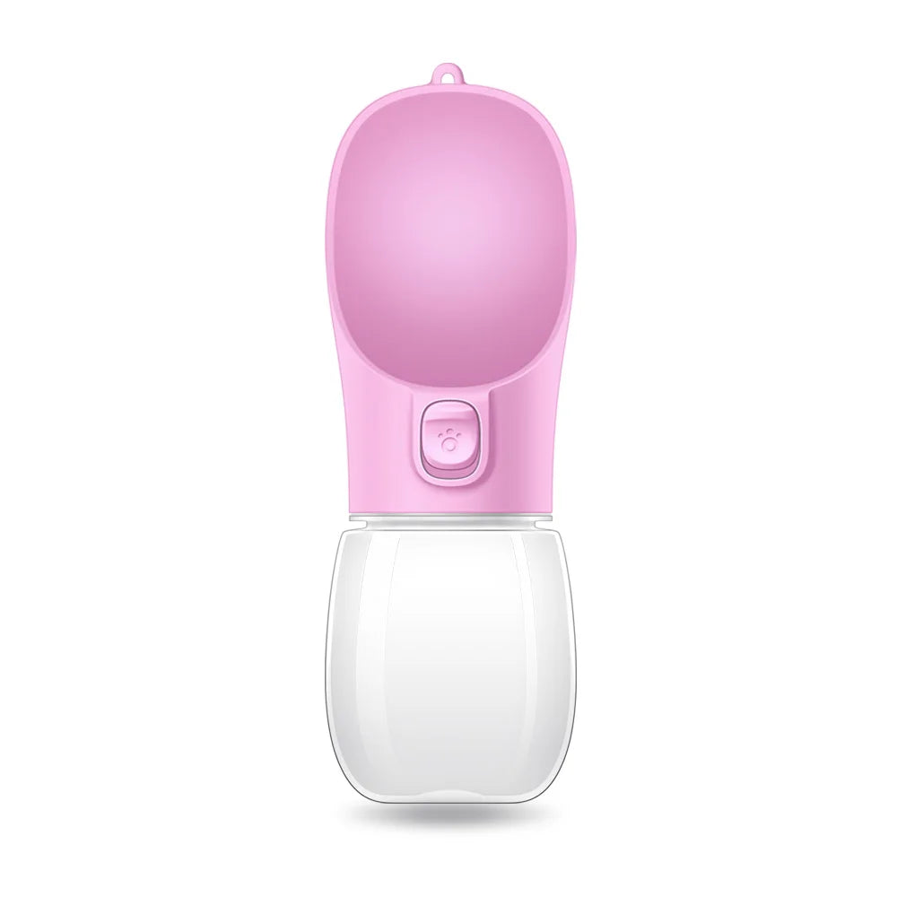 Portable Leakproof Pet Water Bottle for Dogs & Cats – Travel Bowl for Small & Large Breeds