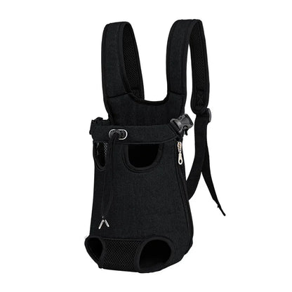 Camouflage Breathable Outdoor Dog Carrier Backpack – Travel & Vehicle Pet Transport Bag