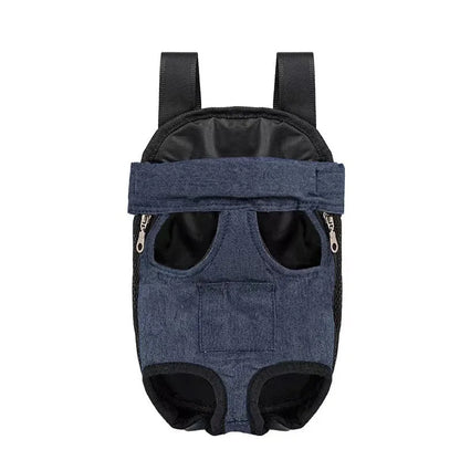 Camouflage Breathable Outdoor Dog Carrier Backpack – Travel & Vehicle Pet Transport Bag