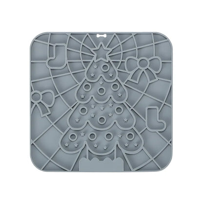 Silicone Lick Mat for Dogs – Slow Feeder & Bathing Distraction Tool