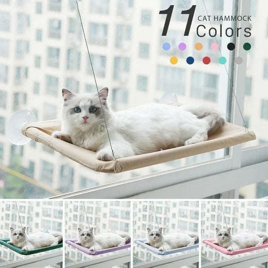 20KG Capacity Cat Hammock – Comfortable Window-Mounted Bed