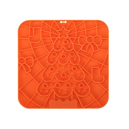Silicone Lick Mat for Dogs – Slow Feeder & Bathing Distraction Tool
