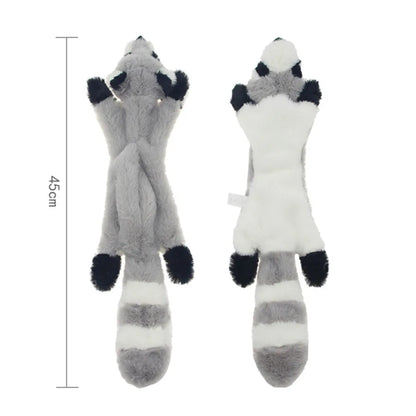Funny Simulated Animal No Stuffing Dog Toy with Squeakers.