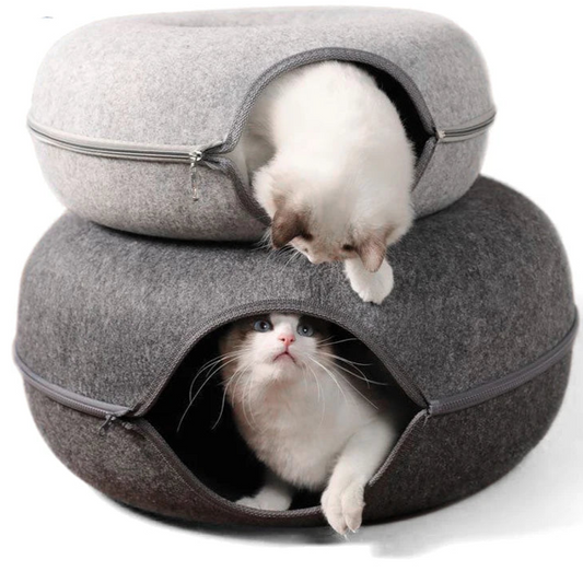 Donut Cat Bed & Tunnel