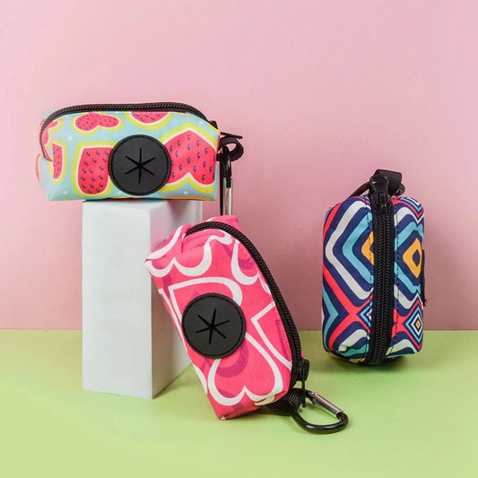 Cute Pet Poop Bag Holder – Attaches to Any Leash