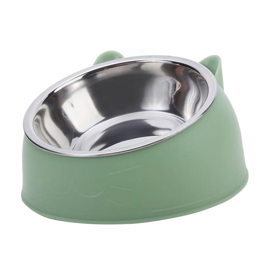Stainless Steel Pet Bowl – Food & Water Feeder for Kitten's or Puppy's