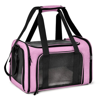 Airline-Approved Soft-Sided Pet Carrier Backpack for Small Dogs & Cats