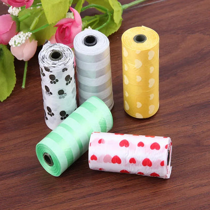 Dog Waste Bags - 15 Bags/Roll