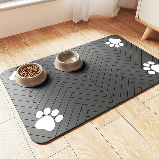 Absorbent Waterproof Pet Feeding Mat for Cats