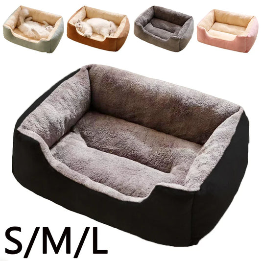 Cat & Small Dog Bed – Soft Cushion Pet House
