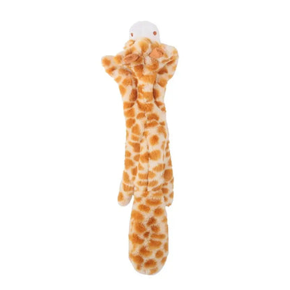 Funny Simulated Animal No Stuffing Dog Toy with Squeakers.