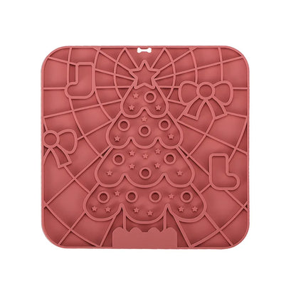 Silicone Lick Mat for Dogs – Slow Feeder & Bathing Distraction Tool