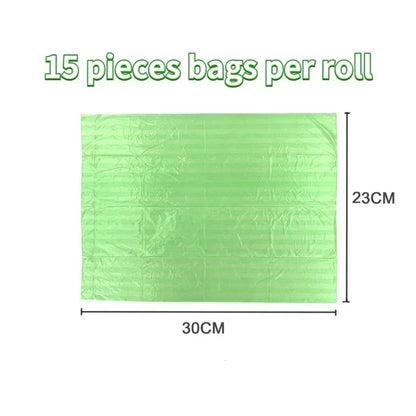 Dog Waste Bags - 15 Bags/Roll