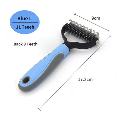 Pet Deshedding Brush Dog Hair Remover